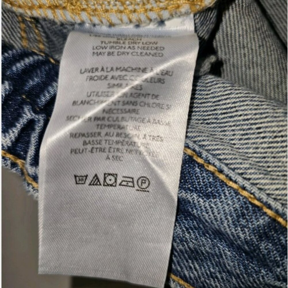 We The Free Wide Leg Flare Jeans in Light Blue Wash - Picture 7 of 10
